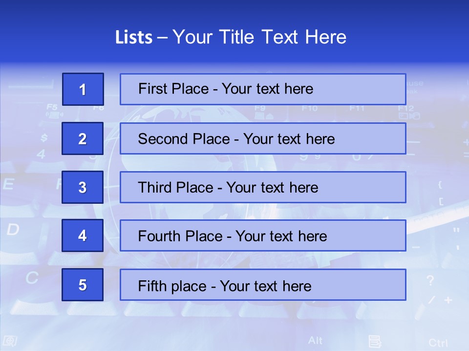 Global Projects PowerPoint Template
