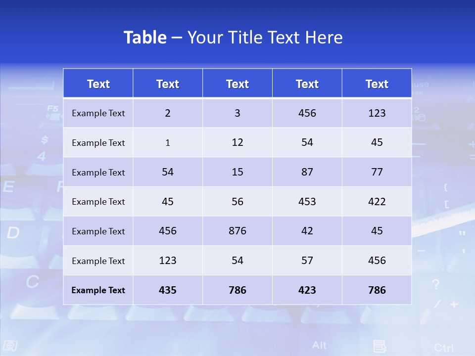 Global Projects PowerPoint Template