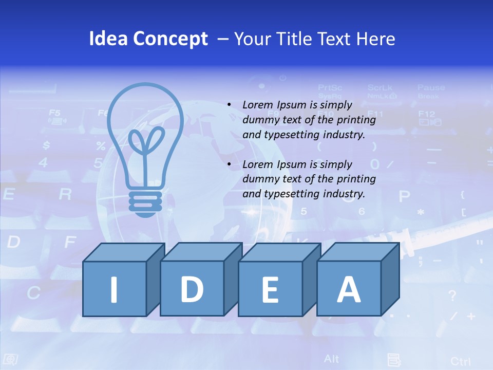 Global Projects PowerPoint Template