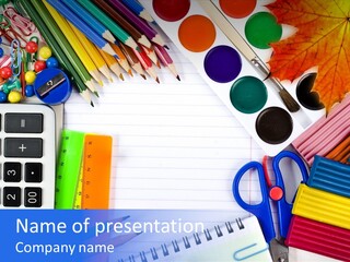 Back To School Background PowerPoint Template