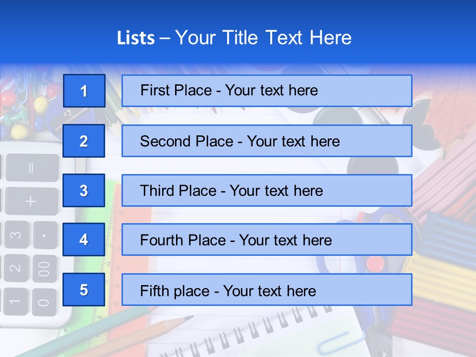 Back To School Background PowerPoint Template