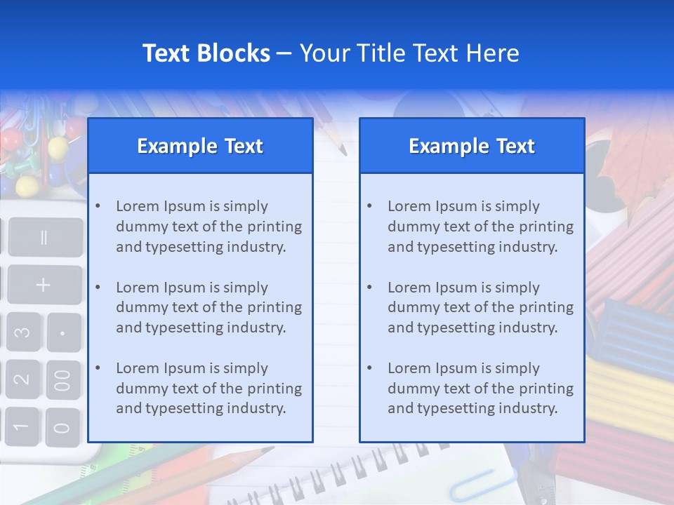 Back To School Background PowerPoint Template