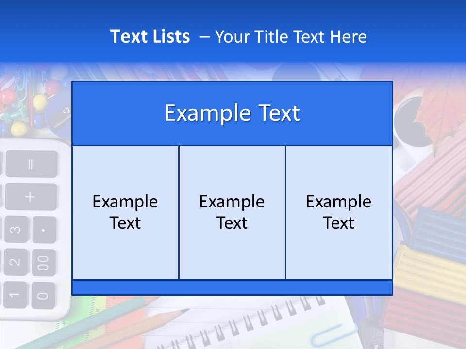Back To School Background PowerPoint Template