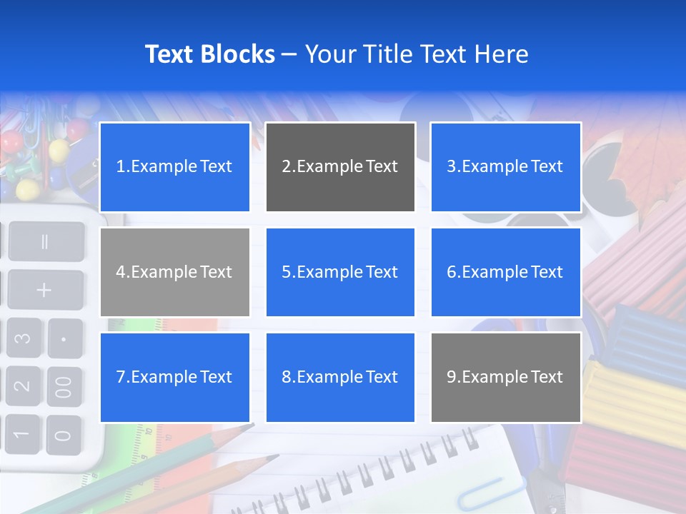 Back To School Background PowerPoint Template