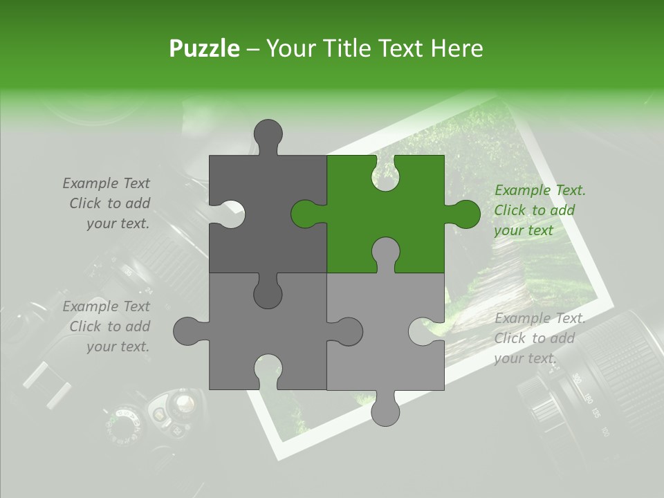 Dslr Photography PowerPoint Template