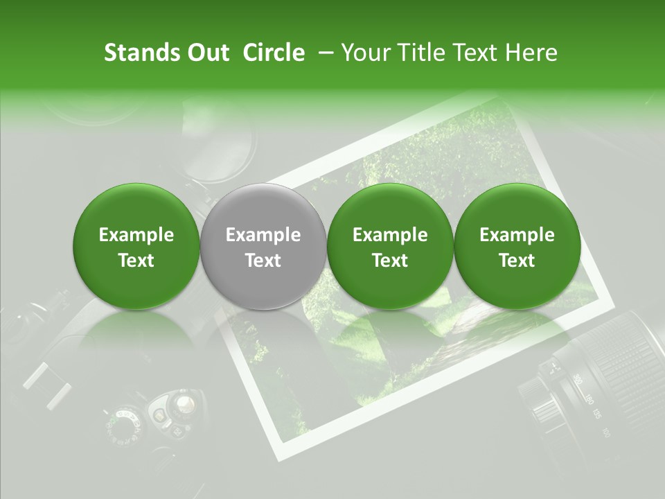 Dslr Photography PowerPoint Template