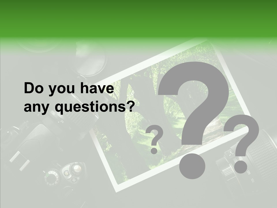 Dslr Photography PowerPoint Template