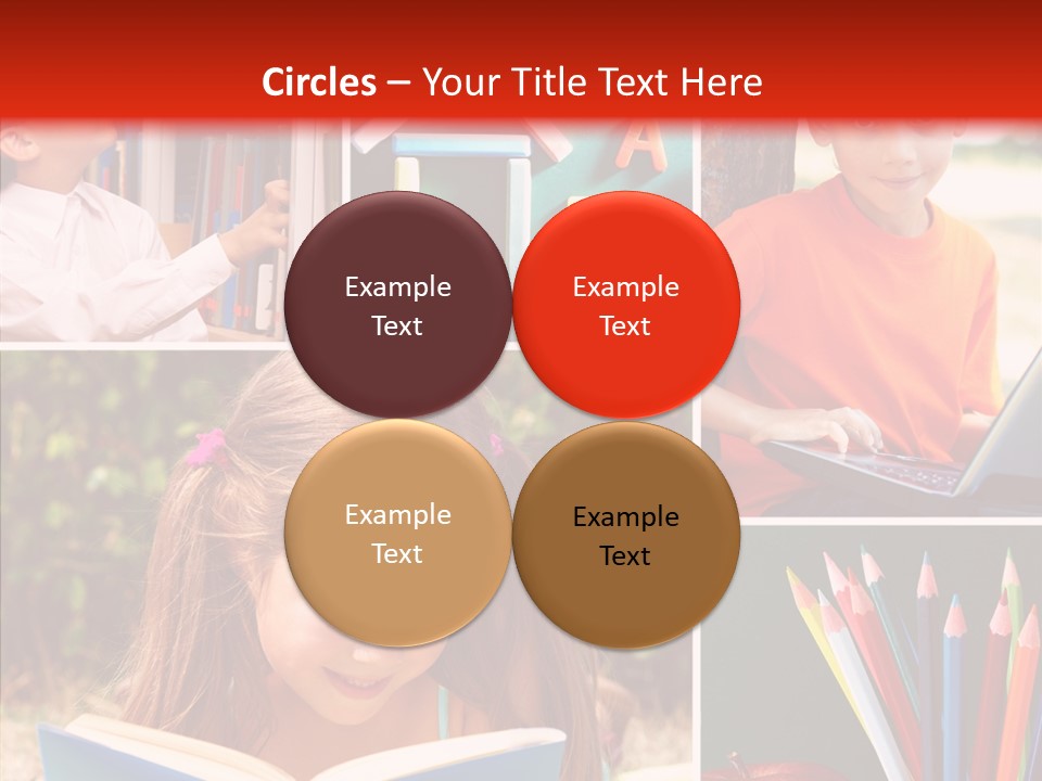 Knowledge Schoolboy Education PowerPoint Template