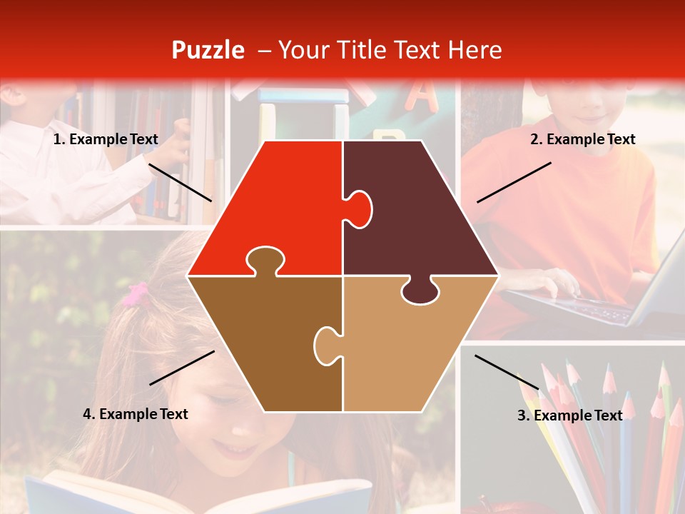 Knowledge Schoolboy Education PowerPoint Template