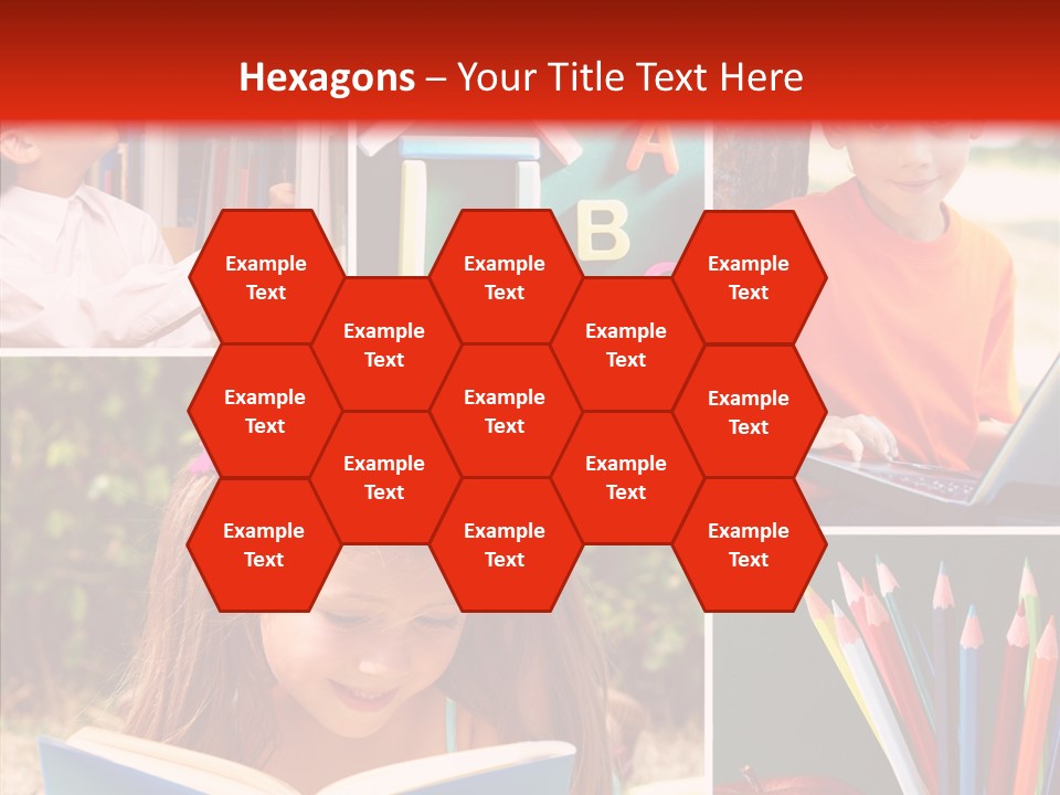 Knowledge Schoolboy Education PowerPoint Template