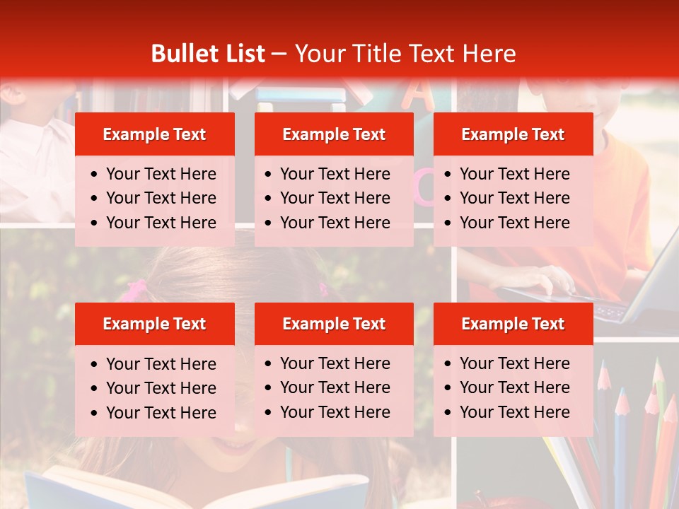 Knowledge Schoolboy Education PowerPoint Template