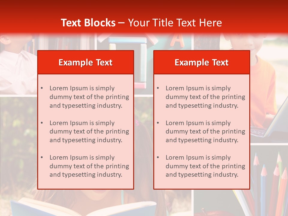 Knowledge Schoolboy Education PowerPoint Template