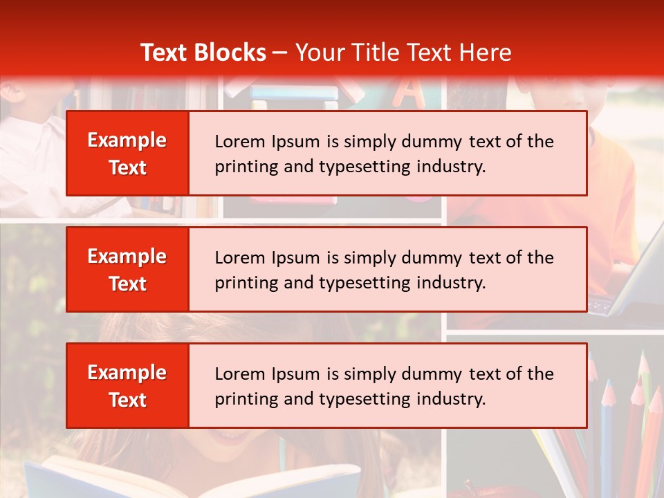 Knowledge Schoolboy Education PowerPoint Template