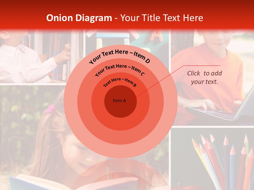 Knowledge Schoolboy Education PowerPoint Template