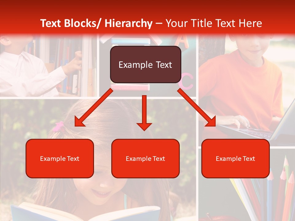 Knowledge Schoolboy Education PowerPoint Template