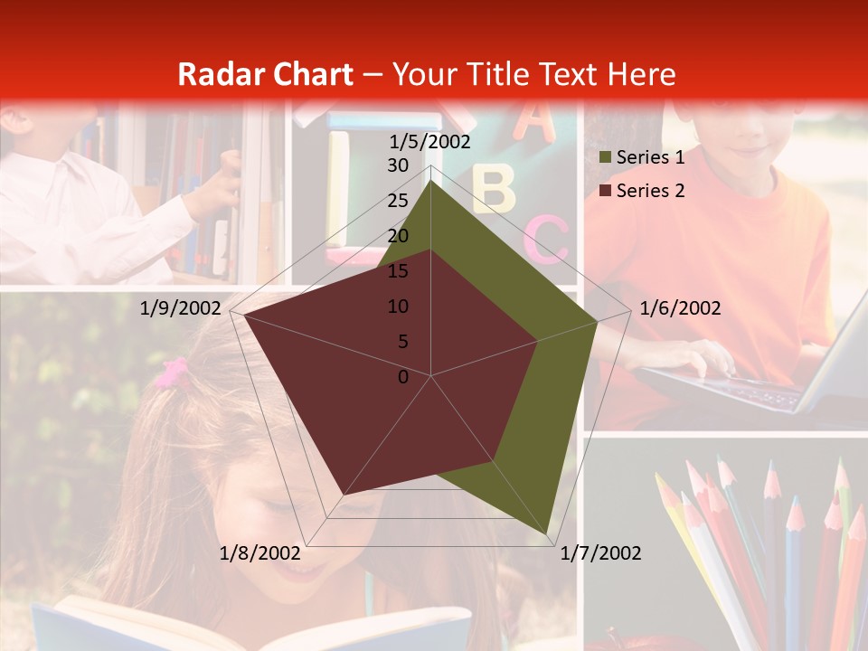 Knowledge Schoolboy Education PowerPoint Template