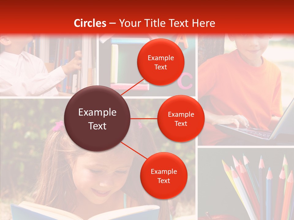 Knowledge Schoolboy Education PowerPoint Template