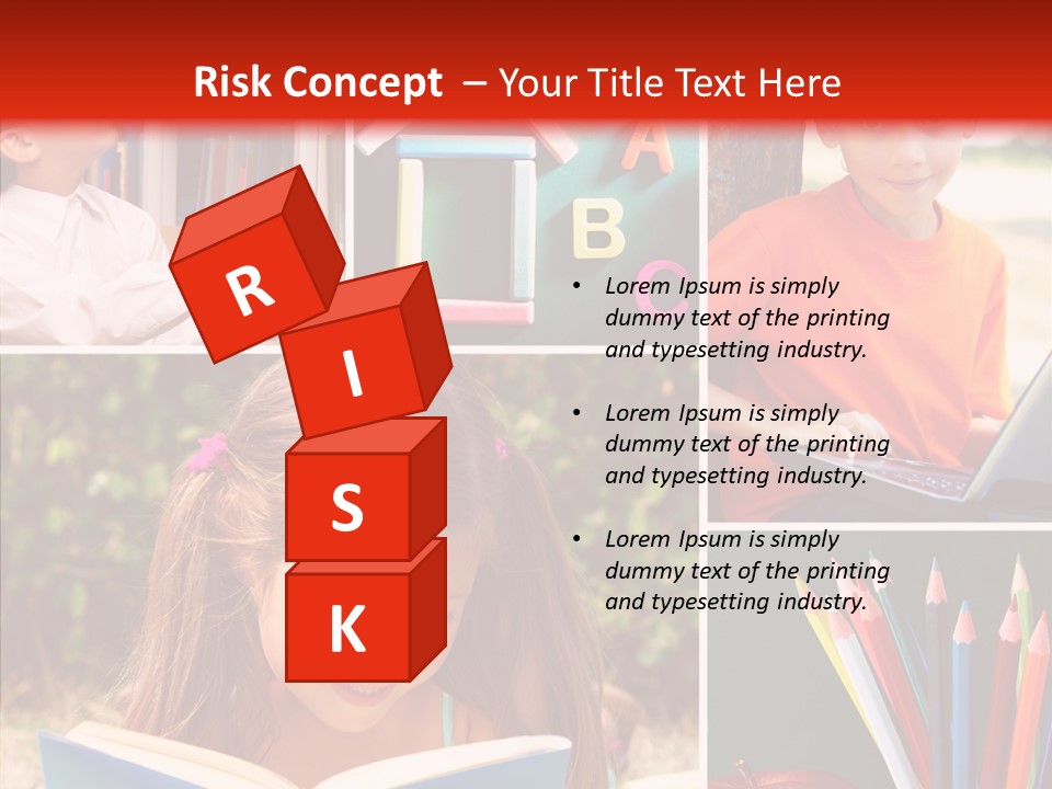 Knowledge Schoolboy Education PowerPoint Template