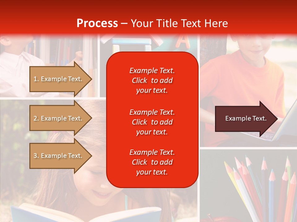 Knowledge Schoolboy Education PowerPoint Template
