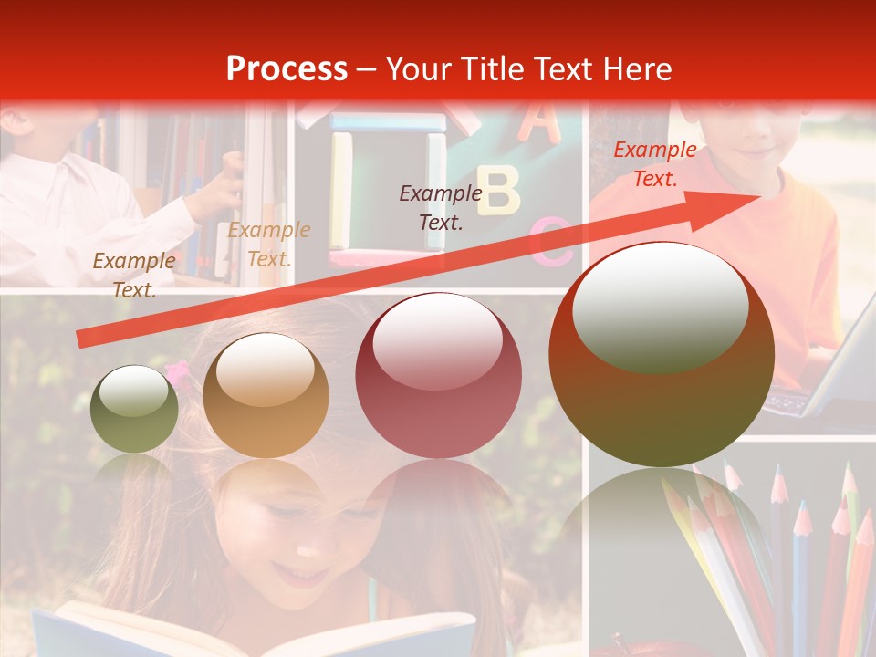 Knowledge Schoolboy Education PowerPoint Template