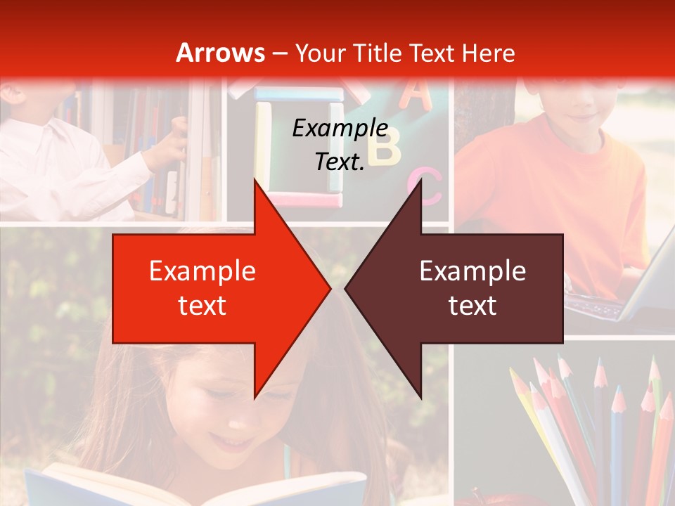 Knowledge Schoolboy Education PowerPoint Template