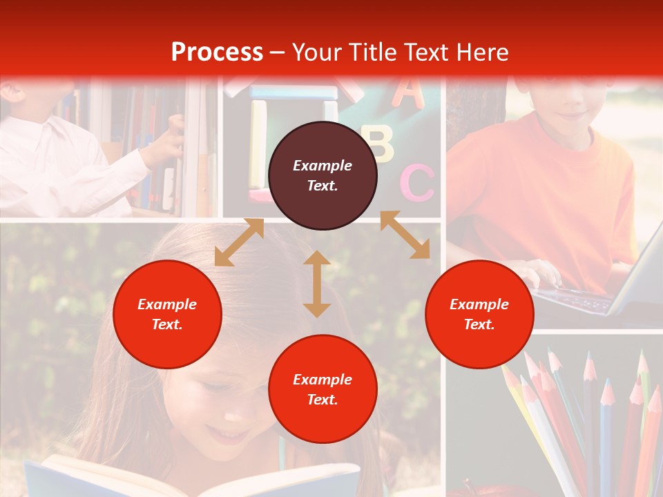 Knowledge Schoolboy Education PowerPoint Template