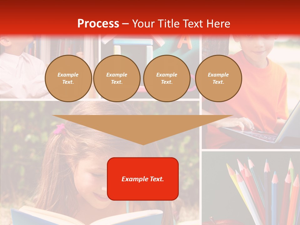 Knowledge Schoolboy Education PowerPoint Template
