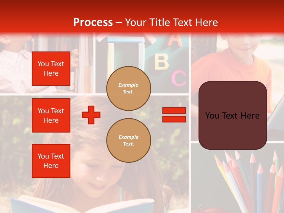 Knowledge Schoolboy Education PowerPoint Template