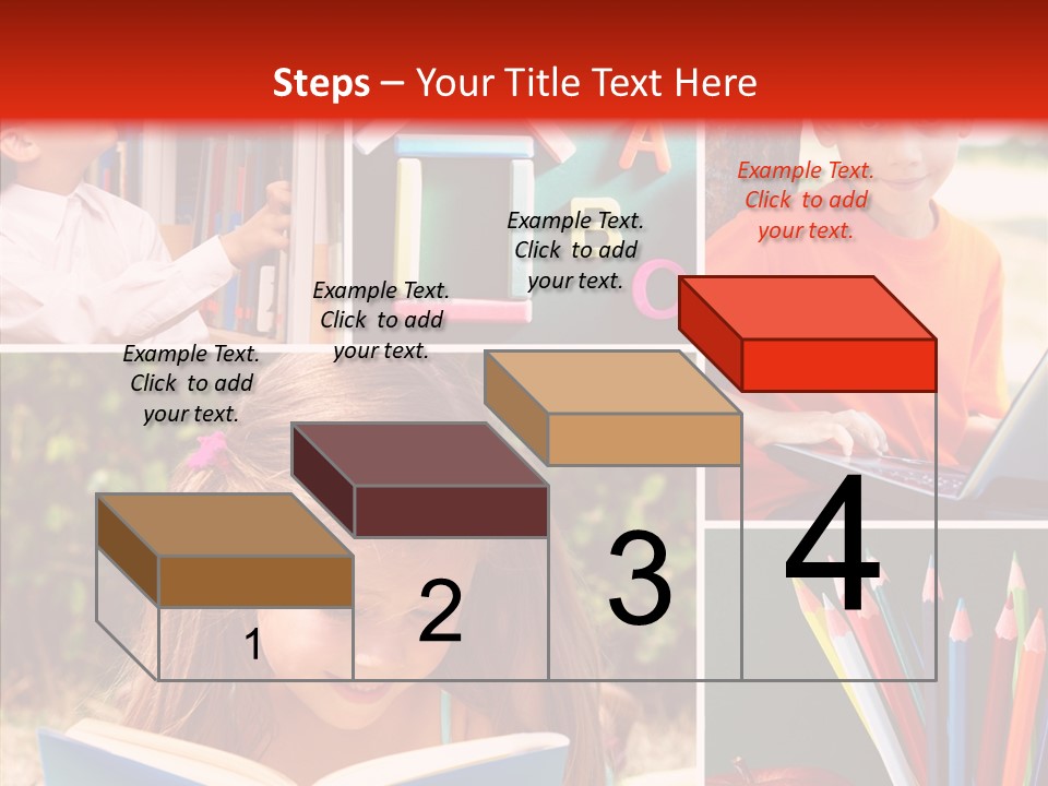 Knowledge Schoolboy Education PowerPoint Template