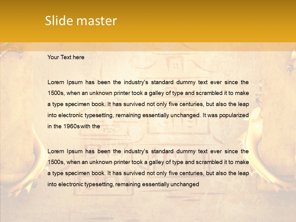 Dragons Background PowerPoint Template