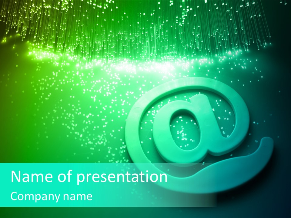 Technology Background PowerPoint Template