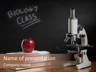 Biology Class PowerPoint Template