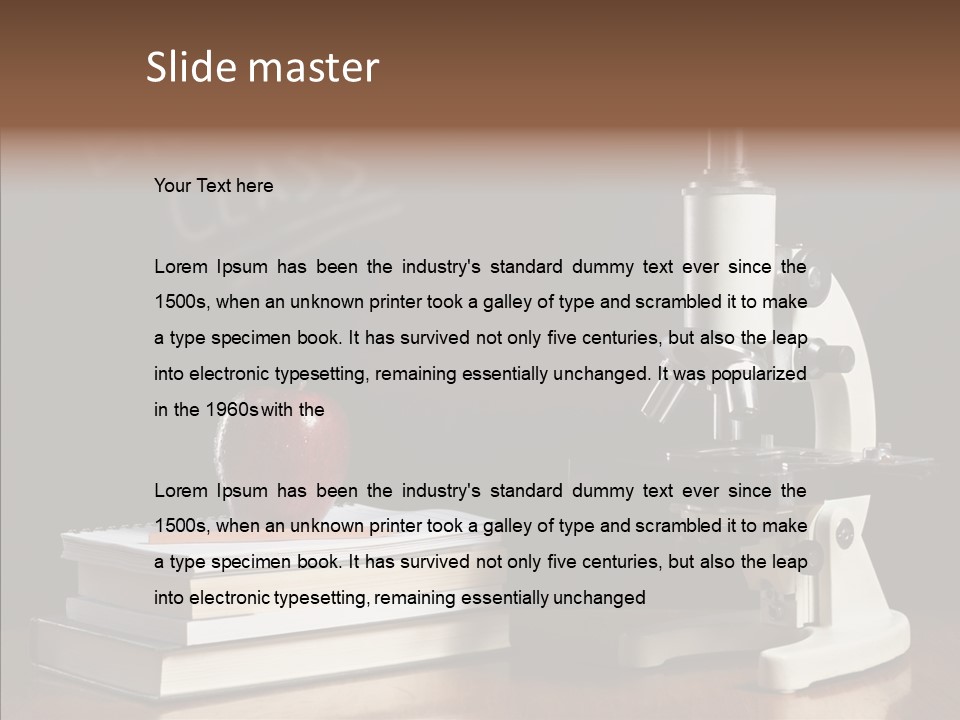 Biology Class PowerPoint Template