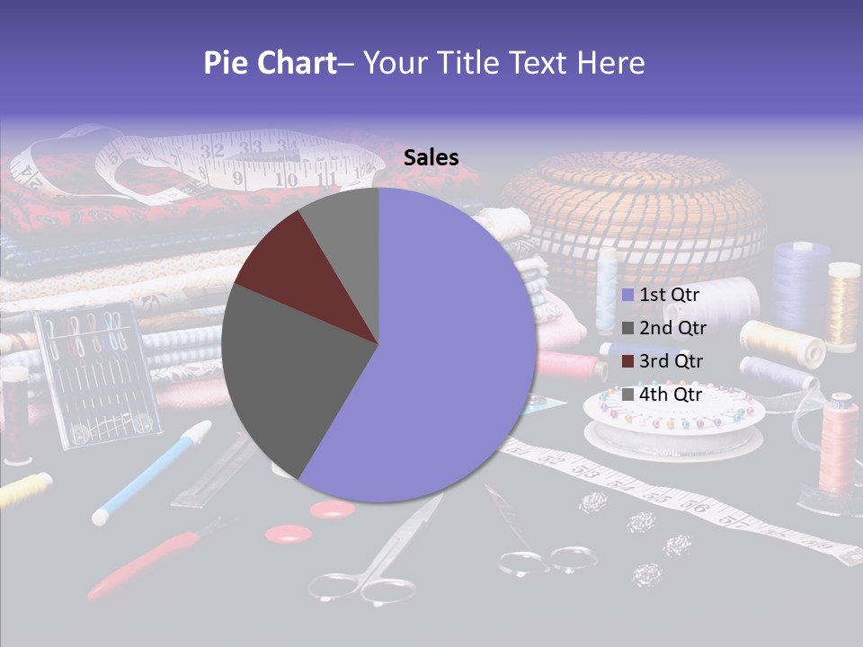 Sewing Accessories PowerPoint Template