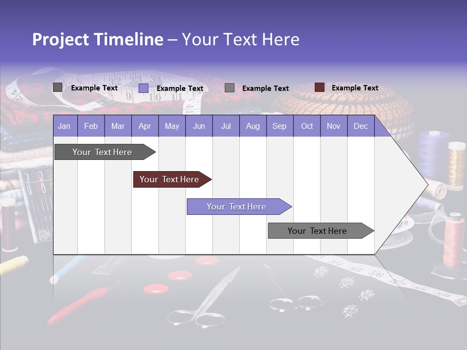 Sewing Accessories PowerPoint Template