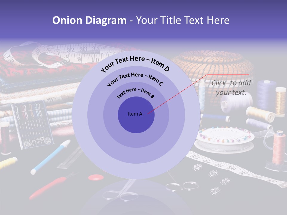 Sewing Accessories PowerPoint Template