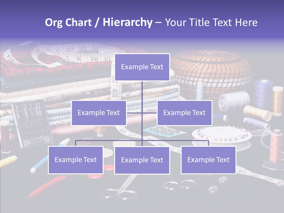 Sewing Accessories PowerPoint Template