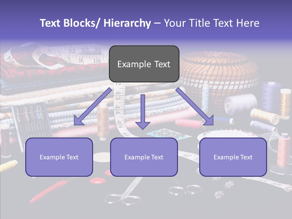 Sewing Accessories PowerPoint Template