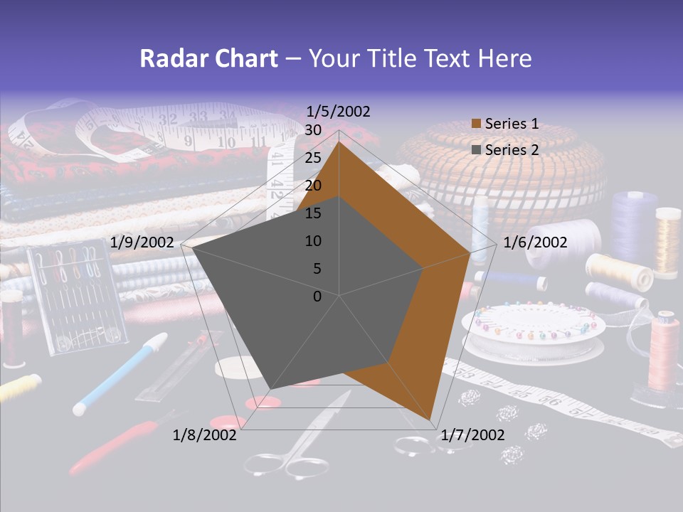 Sewing Accessories PowerPoint Template