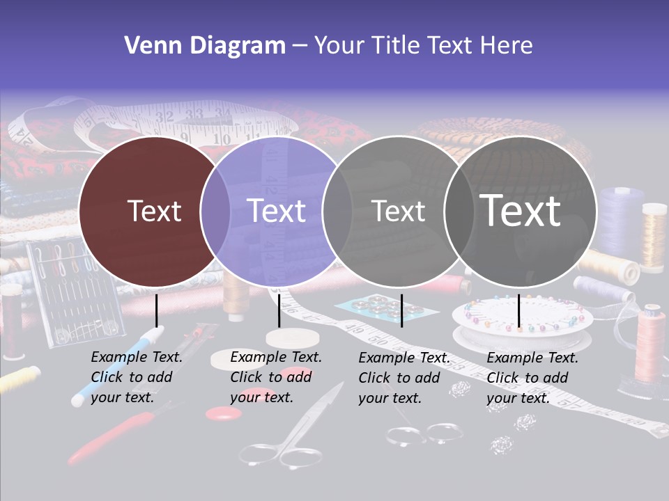 Sewing Accessories PowerPoint Template