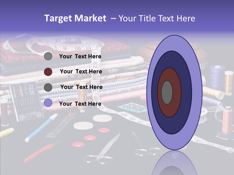 Sewing Accessories PowerPoint Template