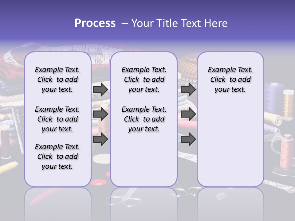 Sewing Accessories PowerPoint Template