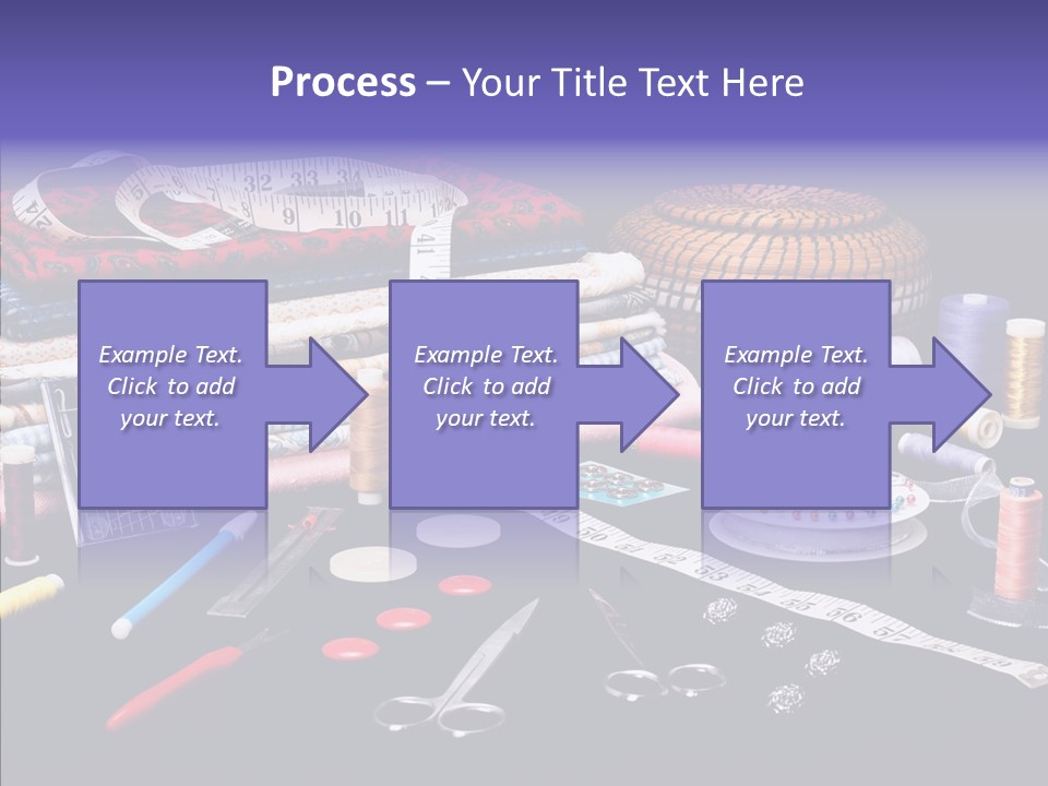 Sewing Accessories PowerPoint Template
