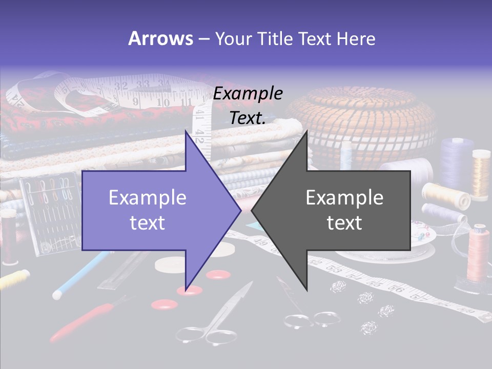 Sewing Accessories PowerPoint Template