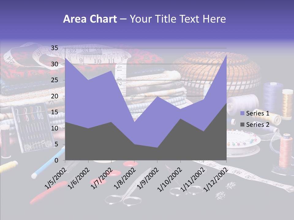 Sewing Accessories PowerPoint Template