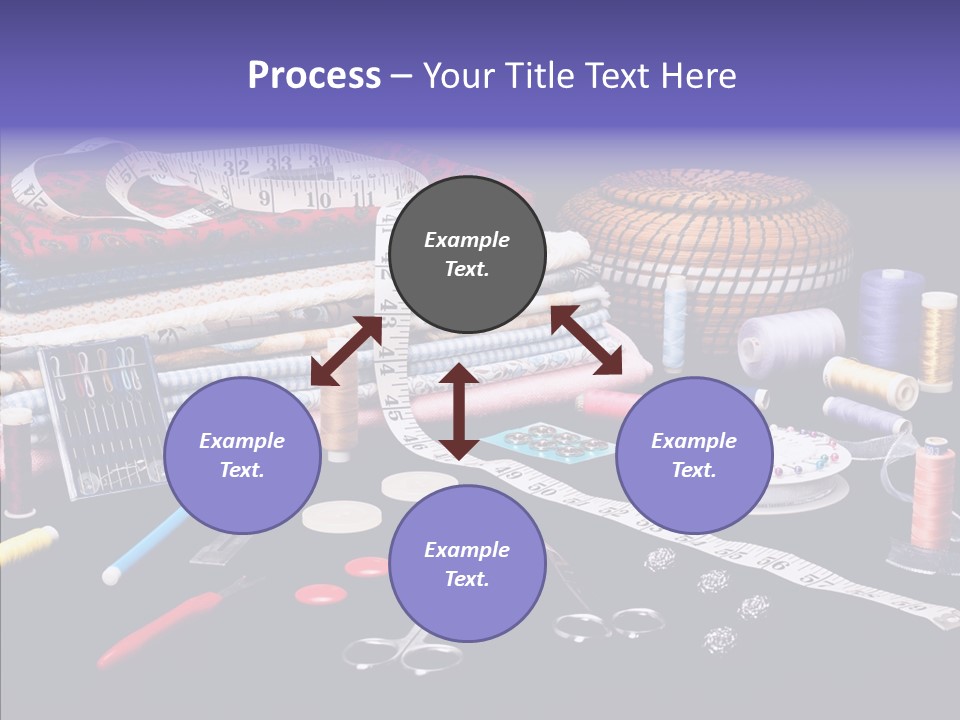 Sewing Accessories PowerPoint Template