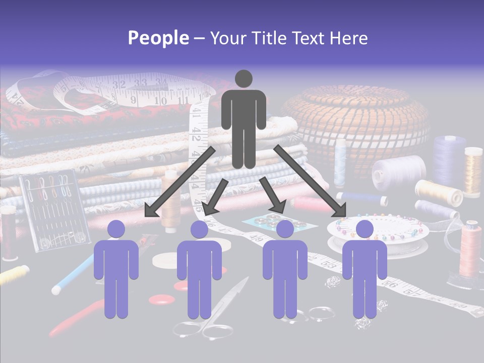 Sewing Accessories PowerPoint Template