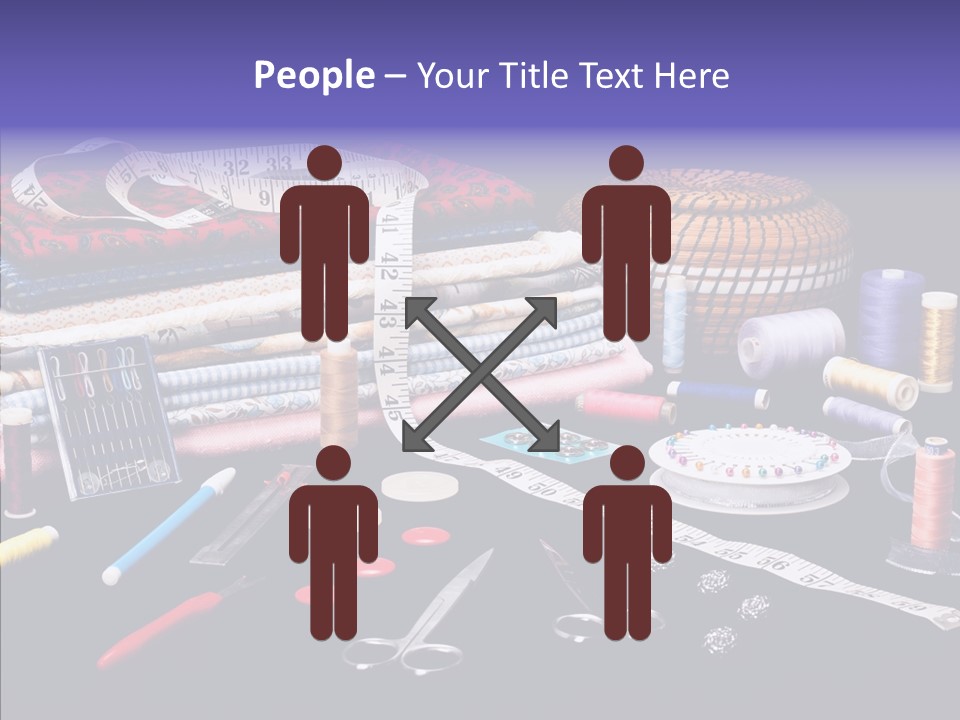 Sewing Accessories PowerPoint Template