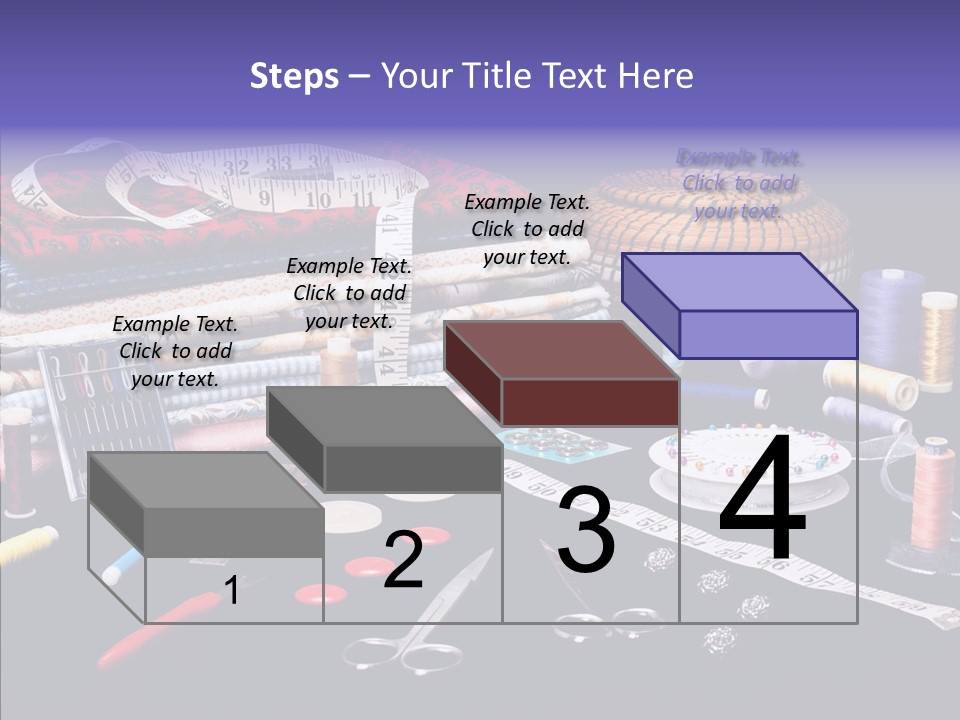 Sewing Accessories PowerPoint Template