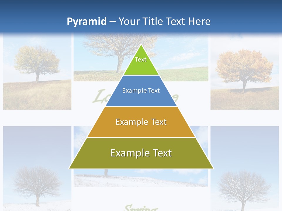 Cold Four Grass PowerPoint Template